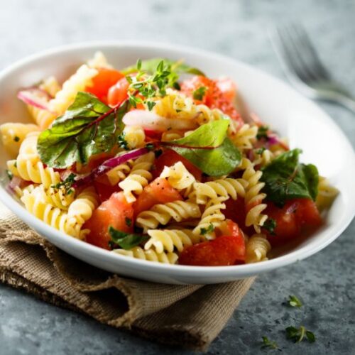 Perfect Jimmy Buffett Cheeseburger Pasta Salad