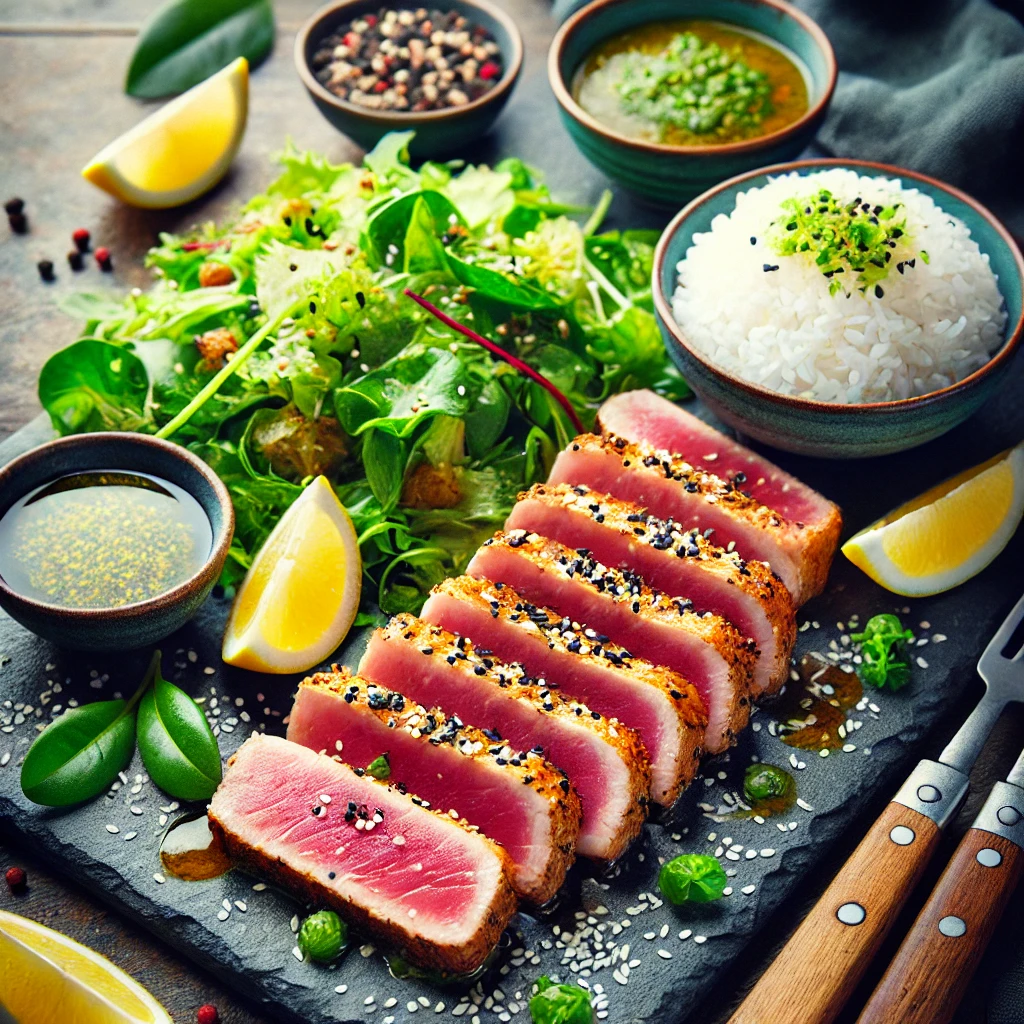 How to Make Restaurant-Quality Ahi Tuna Recipe -Seared at Home