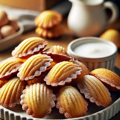 Madeleine Cookies Recipe Using Cream